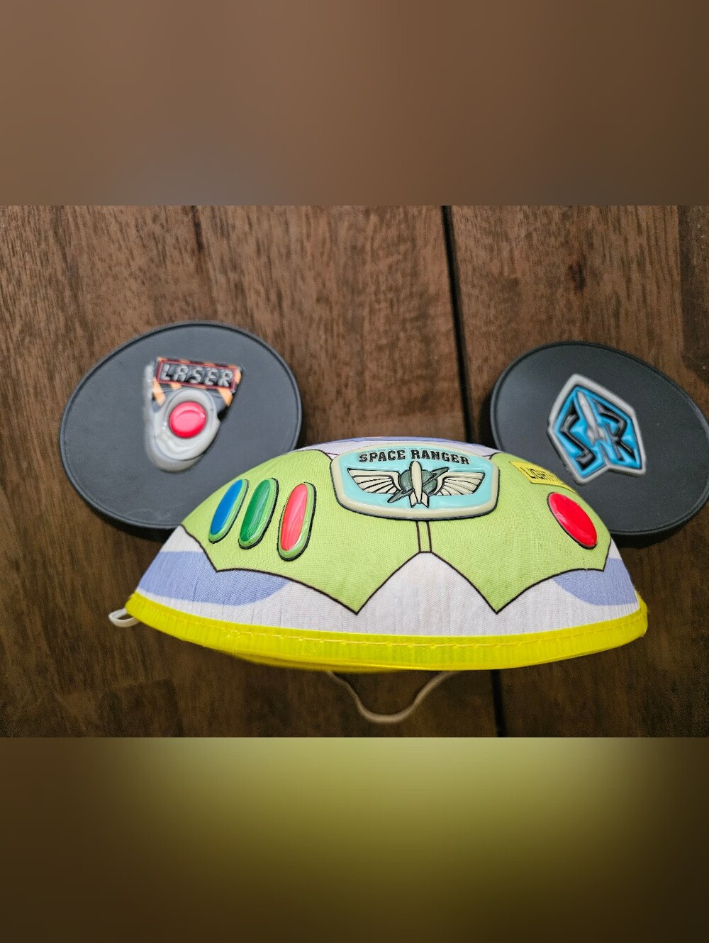 Disney Buzz Lightyear Plush Space Ranger Mickey Hat